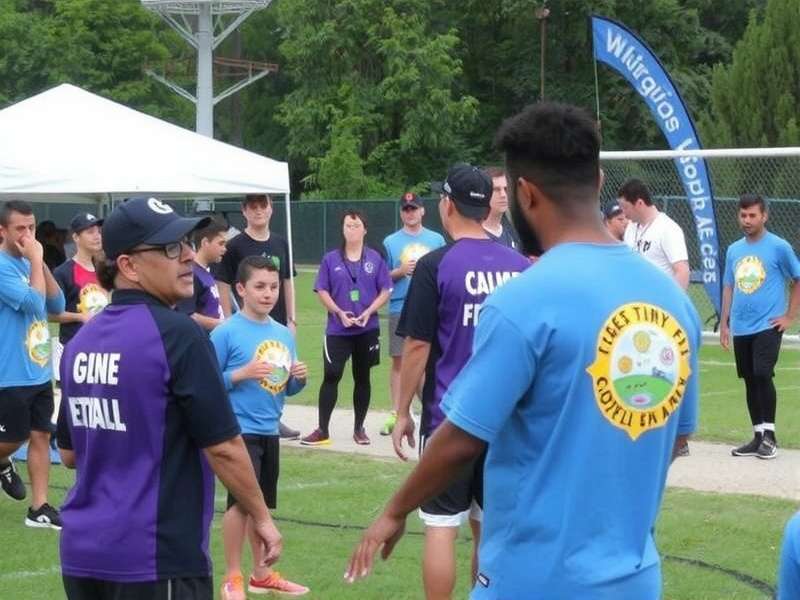 Indian Players Gathering for Goa Football Wizards Tournament Goa Football Wizards Community Event